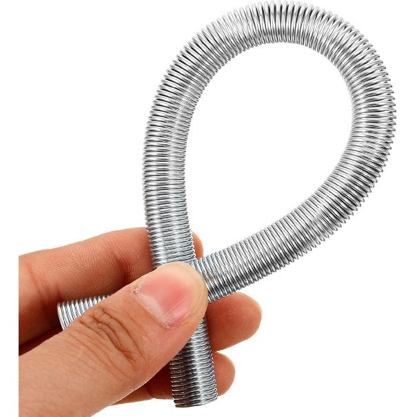 Набор из 7 штук Пружинный трубогиб Пружинный трубогиб ПВХ Инструмент для гибки тормозных магистралей Пружинный инструмент Пружинный трубогиб 1/4 Трубогиб Трубогиб Пружинный трубогиб 3/4